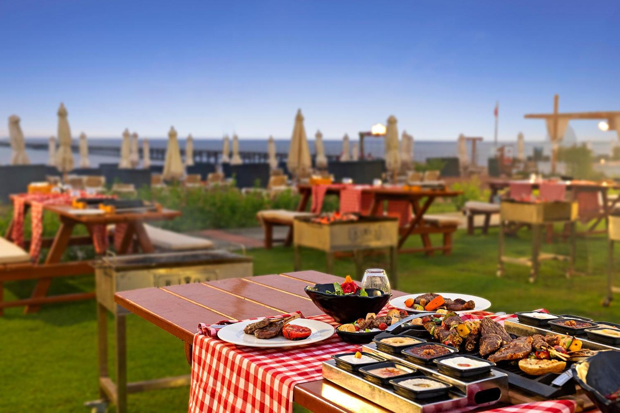 Rixos Premium Seagate Hotell Sharm el-Sheikh Exteriör bild The Terrace